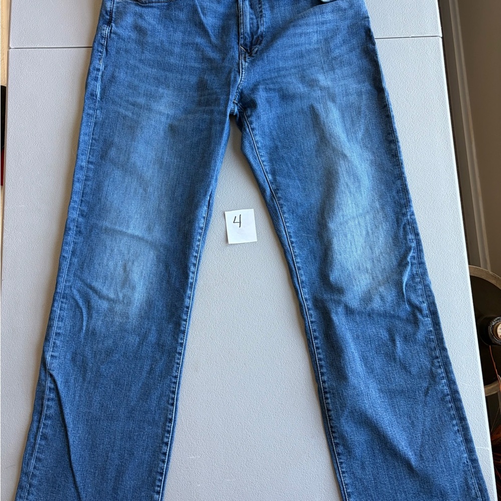American Eagle Outfitters Classic Blue Bootcut Jeans Flex 34x32